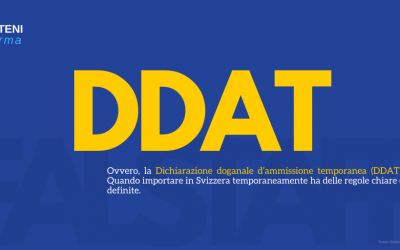 Dichiarazione doganale d’ammissione temporanea (DDAT)