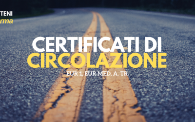 Certificati di circolazione