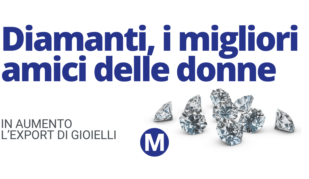 esportazione diamanti in crescita