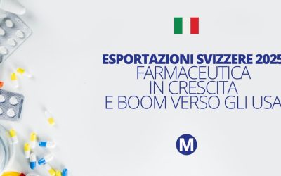 Esportazioni Svizzere 2025: Farmaceutica in Crescita e Boom verso gli USA
