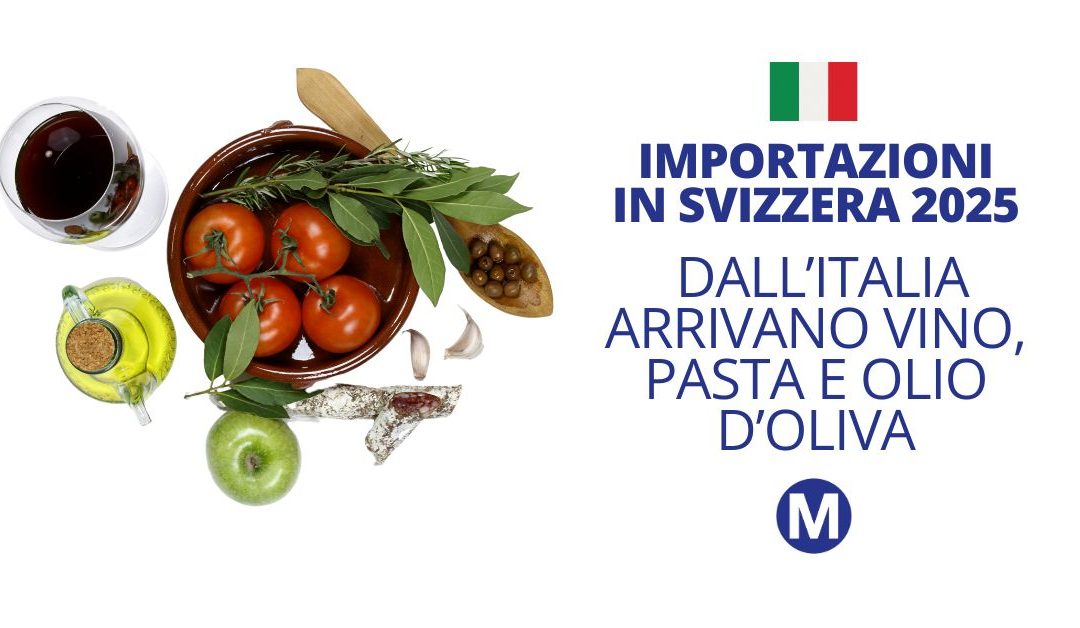Dall’Italia Arrivano Vino, Pasta e Olio d’Oliva