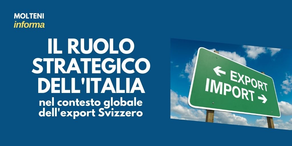 Il Ruolo Strategico dell’Italia nel Contesto Globale dell’Export Svizzero
